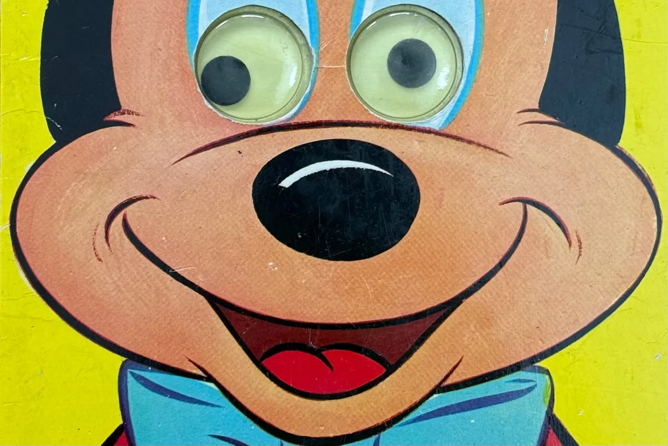 Ögonfröjd med Musse Pigg