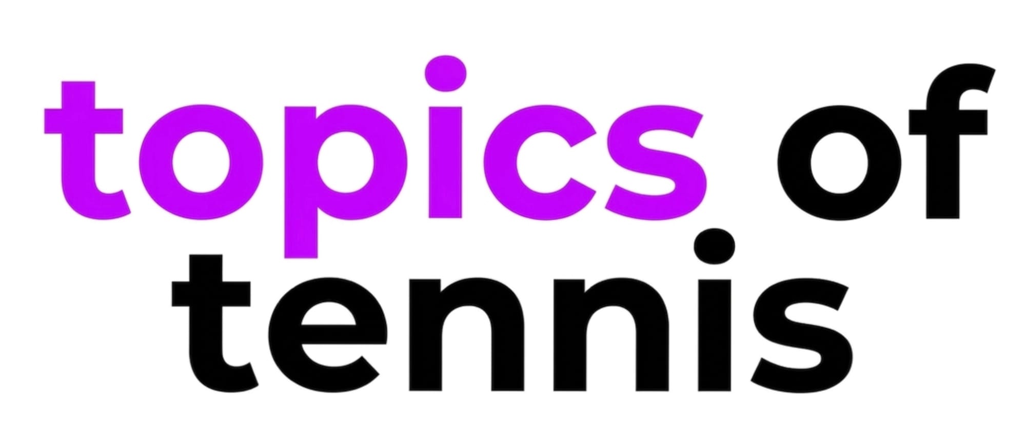 topics of tennis