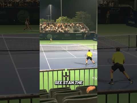 Day 2 at the Cancún Country Open: Seeing Stan Wawrinka