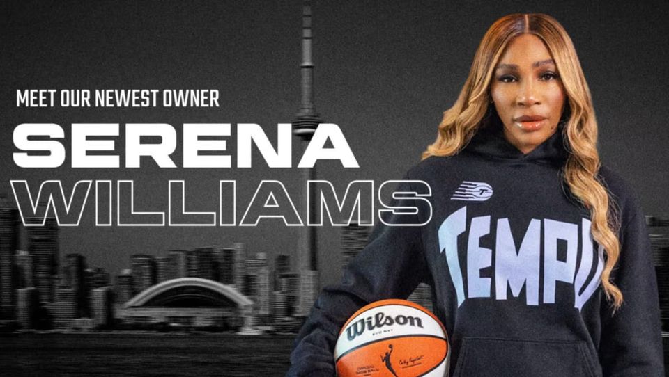 Serena Williams Joins Ownership Group of WNBA’s Toronto Tempo