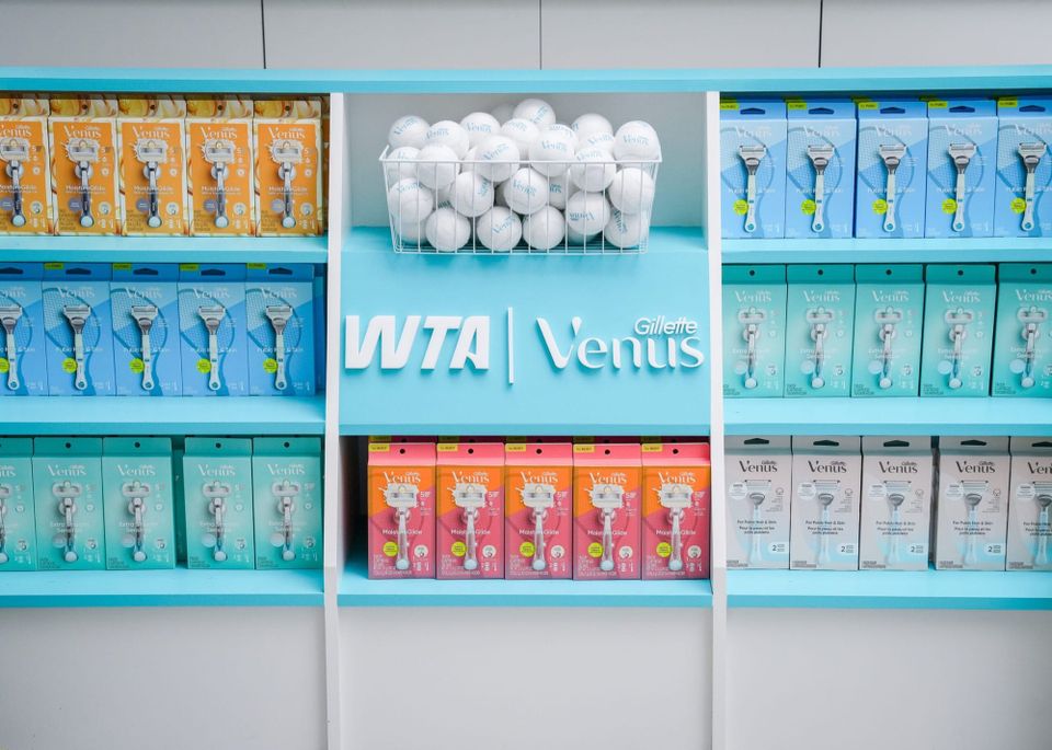 Gillette Venus Joins WTA as Global Partner