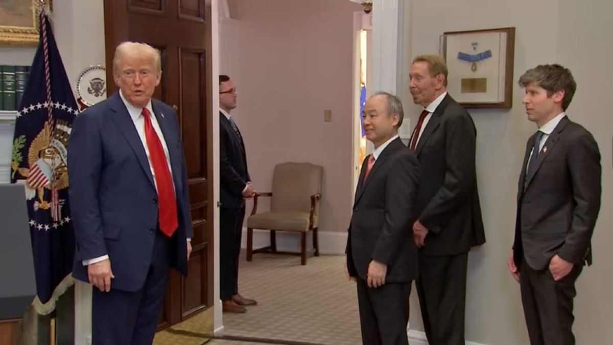 Trump Hosts Tech Titans at  Press Conference Linking Energy and AI