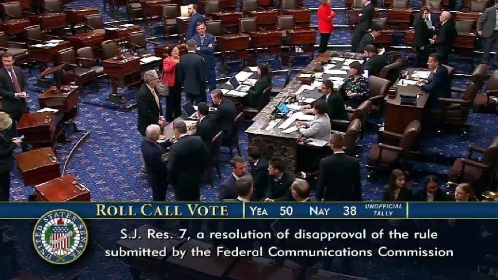 Senate Votes to Repeal Biden FCC’s Wi-Fi Hotspots Rule