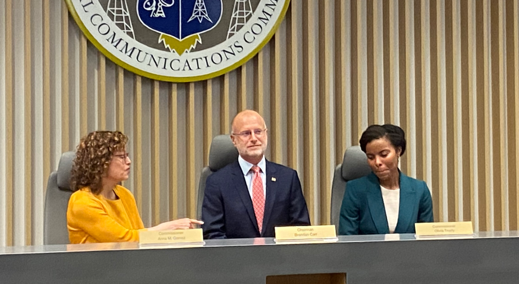 Trusty Makes FCC Debut At Open Meeting