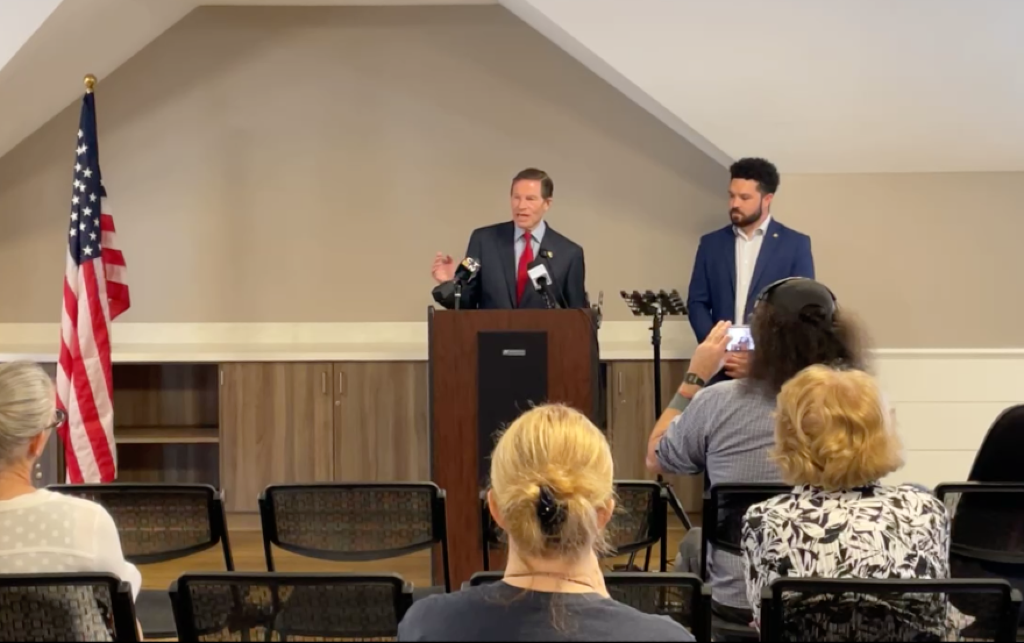 Sen. Blumenthal Attacks Cuts to DEA