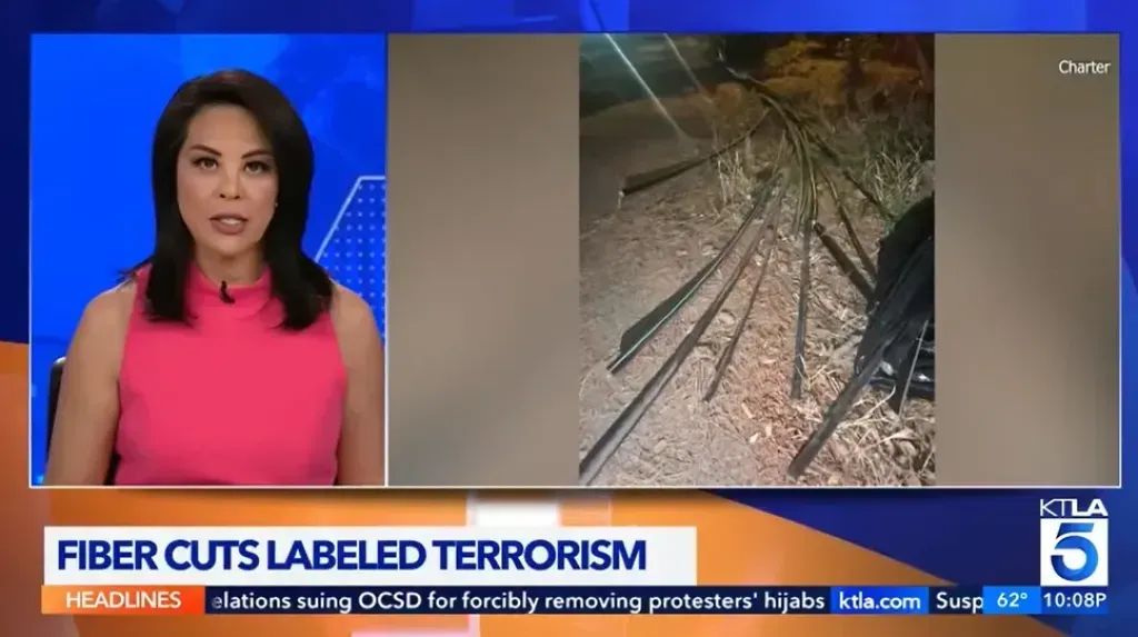 Charter CEO Calling California Fiber Cuts 'Domestic Terrorism'; LAPD Disagrees