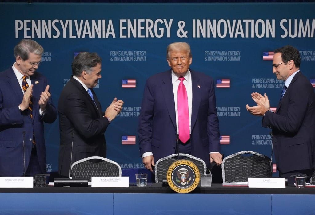Trump Promotes Energy and Tech Investments at a Summit in Pennsylvania