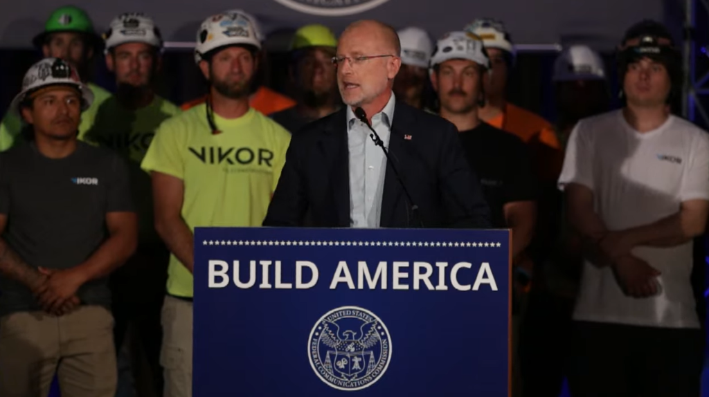 FCC Chairman Carr Announces ‘Build America’ Agenda