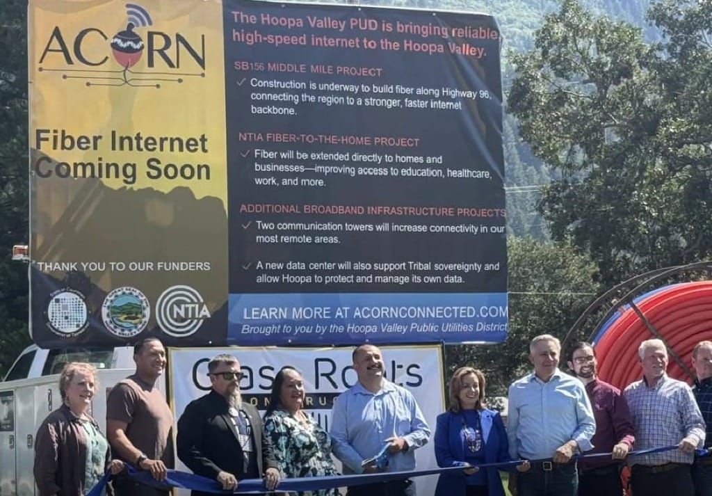 Hoopa Valley Tribe Partners With State for High-Speed Internet Backbone