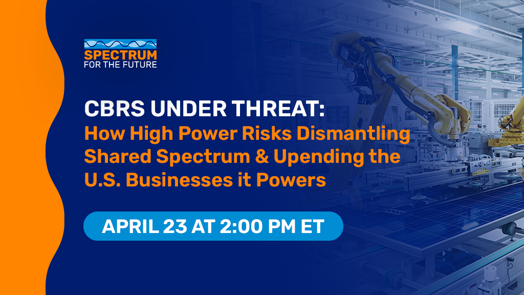 April 23, 2026: CBRS Under Threat