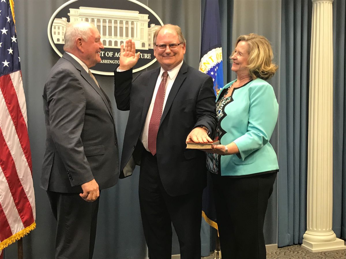 As Johnson Takes Oath At RUS, Purdue Remains ‘Hopeful’ On Infrastructure Plan Prospects