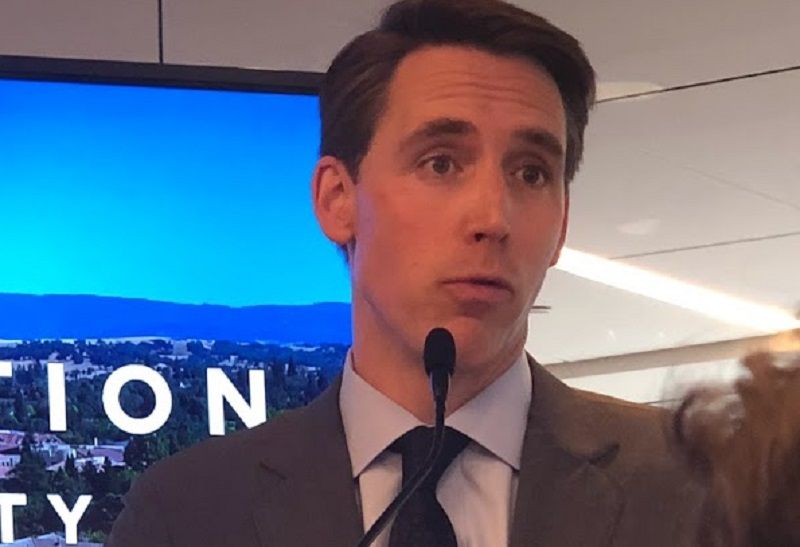 Sen. Josh Hawley Speaks to the Snapchat Generation, Babysitting Them With 30 Minutes a Day on Social Media