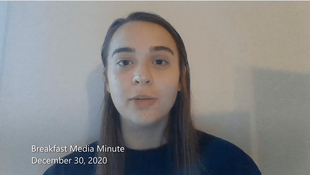 Breakfast Media Minute: December 30, 2020