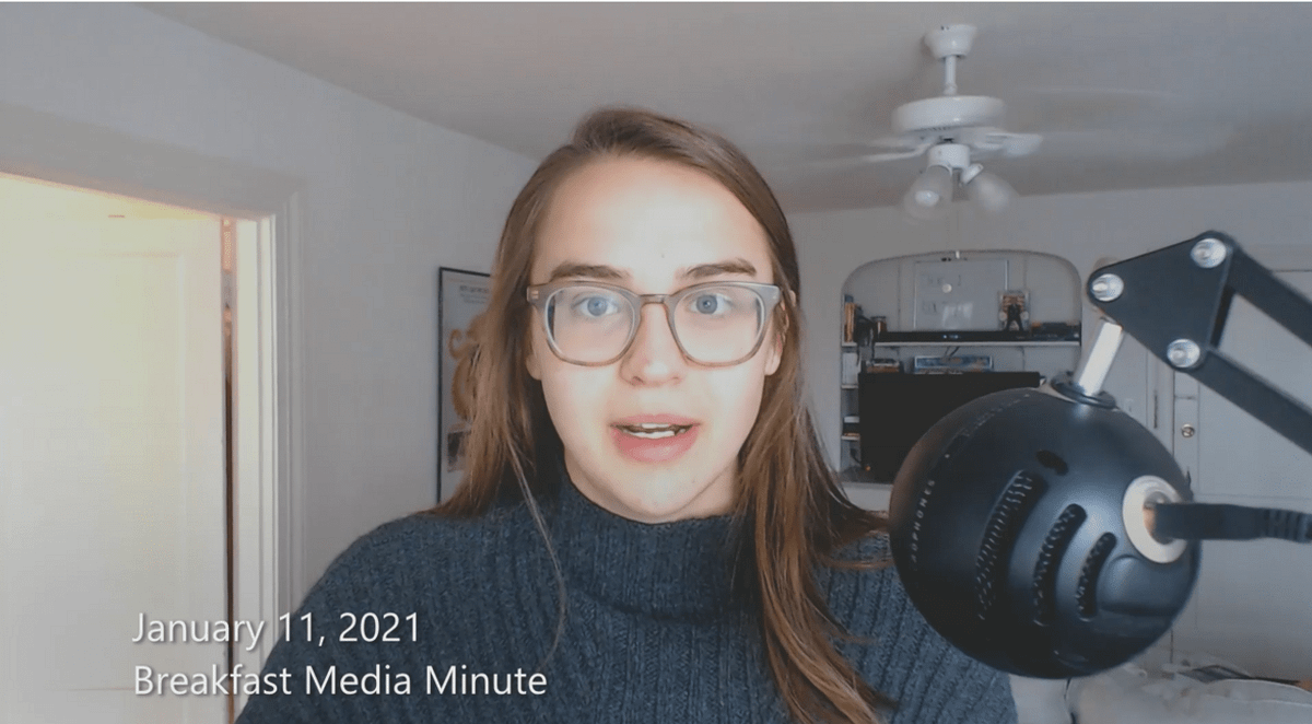 Breakfast Media Minute: January 11, 2021