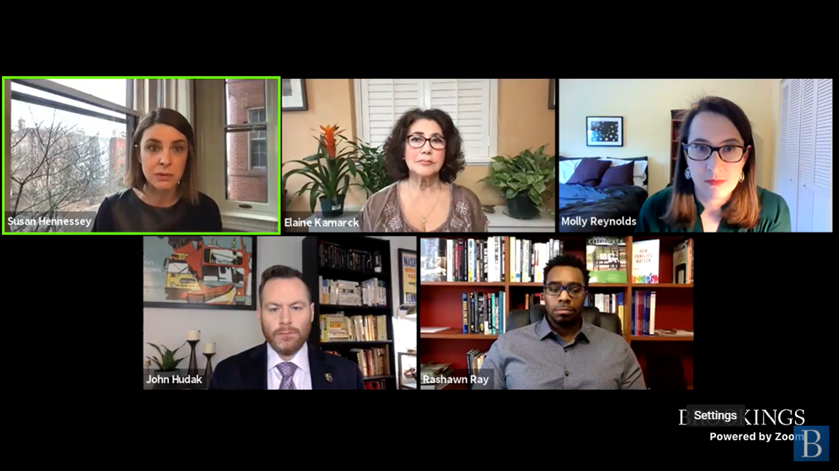 Republicans Leaders in a ‘Tight Spot’ After Insurrection Led By Trump, Say Brookings Panelists