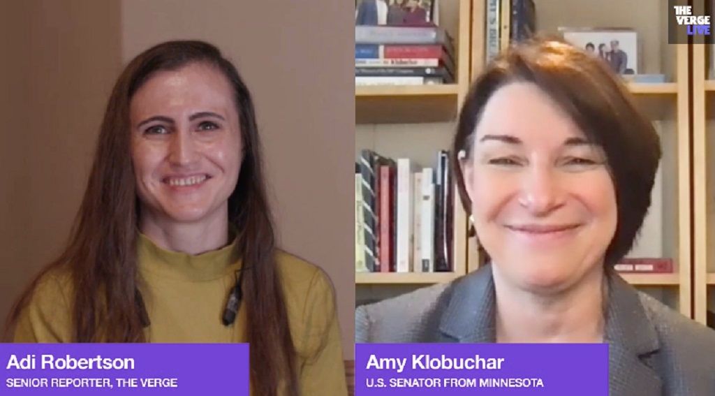 Section 230 Reform Requires Citizen Participation, Says Sen. Amy Klobuchar