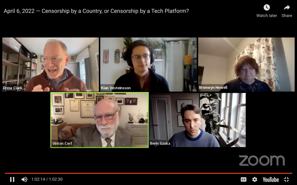 Panelists Urge Government Resist Getting Involved in Content Moderation