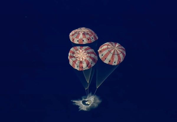 Artemis II’s Journey Around the Moon Ends With Dramatic Splashdown