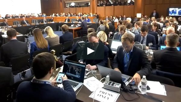 Facebook CEO Mark Zuckerberg Began Testimony Before Senate Committee with an Apology for Company’s History