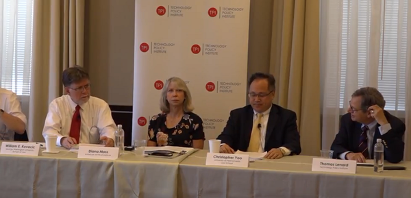 At Technology Policy Institute Panel on AT&T/Time Warner, a Criticism of Trump and Law Enforcement