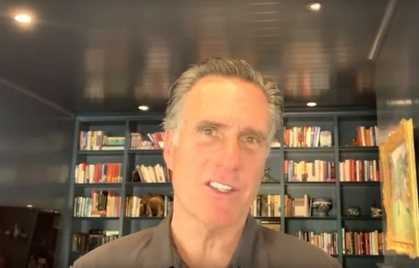 Speaking from Self-Quarantine, Mitt Romney Blasts Democrats for Stalling Coronavirus Relief Bill