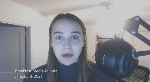 Breakfast Media Minute: January 8, 2021