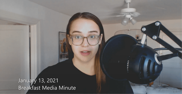 Breakfast Media Minute: January 13, 2021
