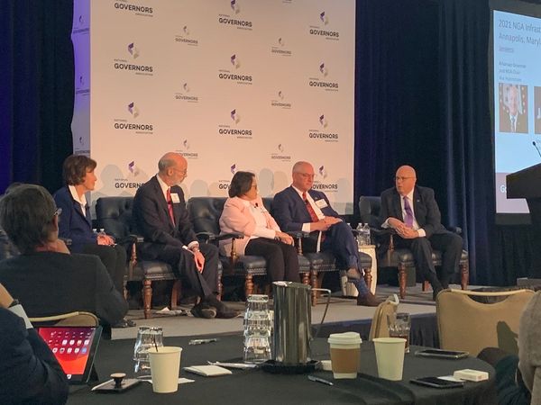 Governors Discuss Infrastructure Bill Spending at Summit
