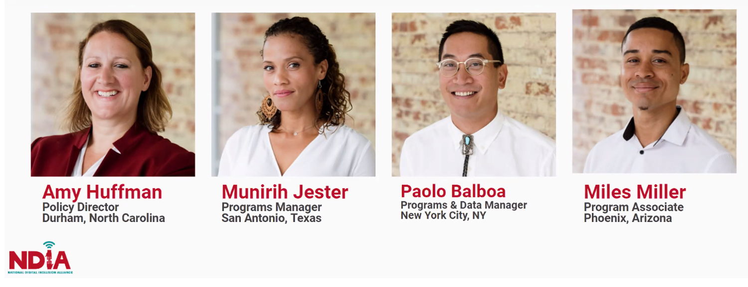 Amy Huffman, Munirih Jester, Paolo Balboa, Miles Miller