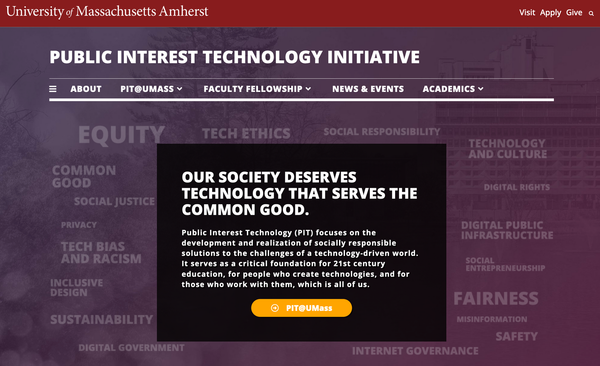 PIT Community @ University of Massachusetts–Amherst