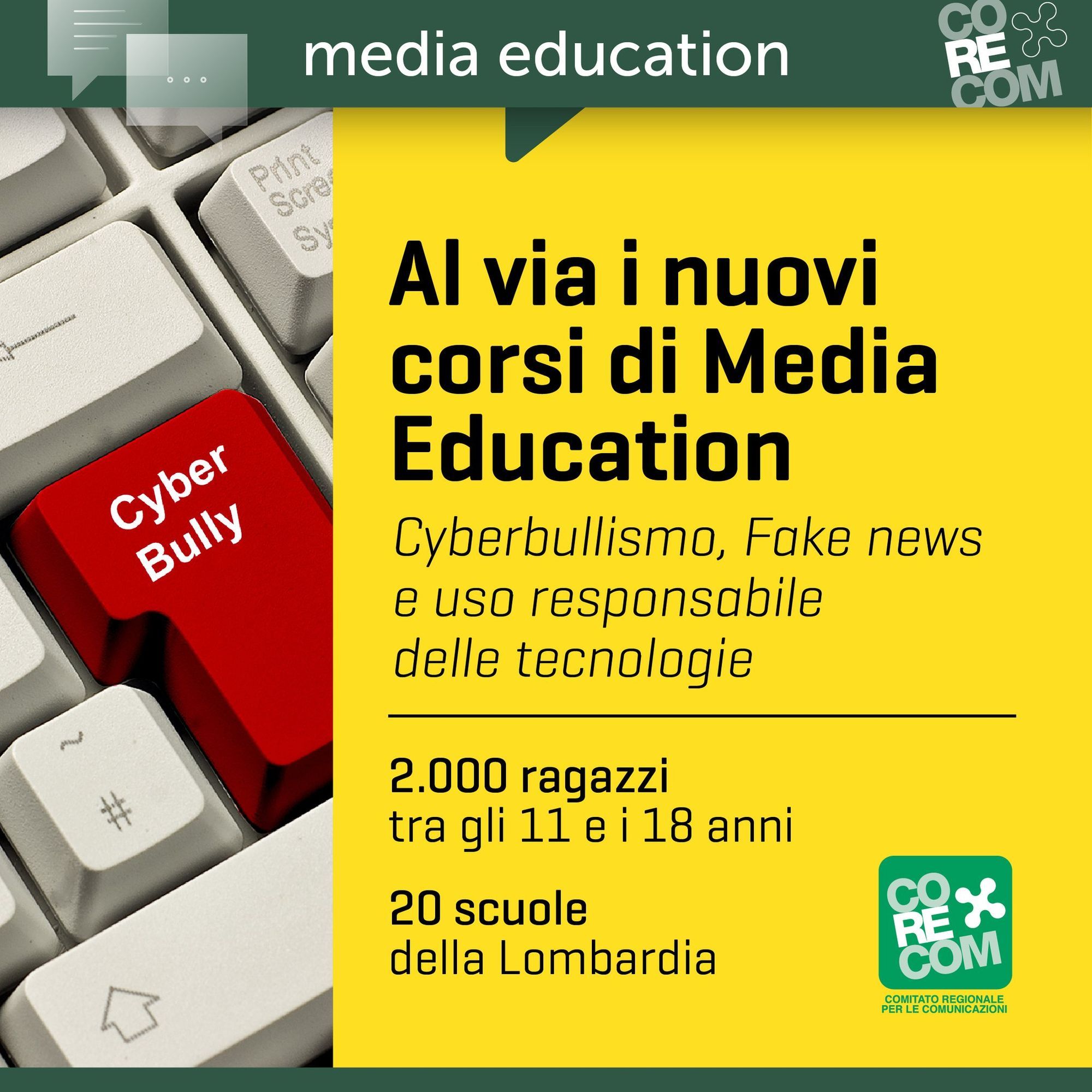 Le regole per i minori online (elaborate da Unimi e Corecom) e le voci dei ragazzi e delle ragazze