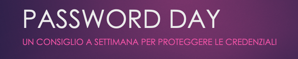 Password Day #16: Come usare i caratteri speciali.