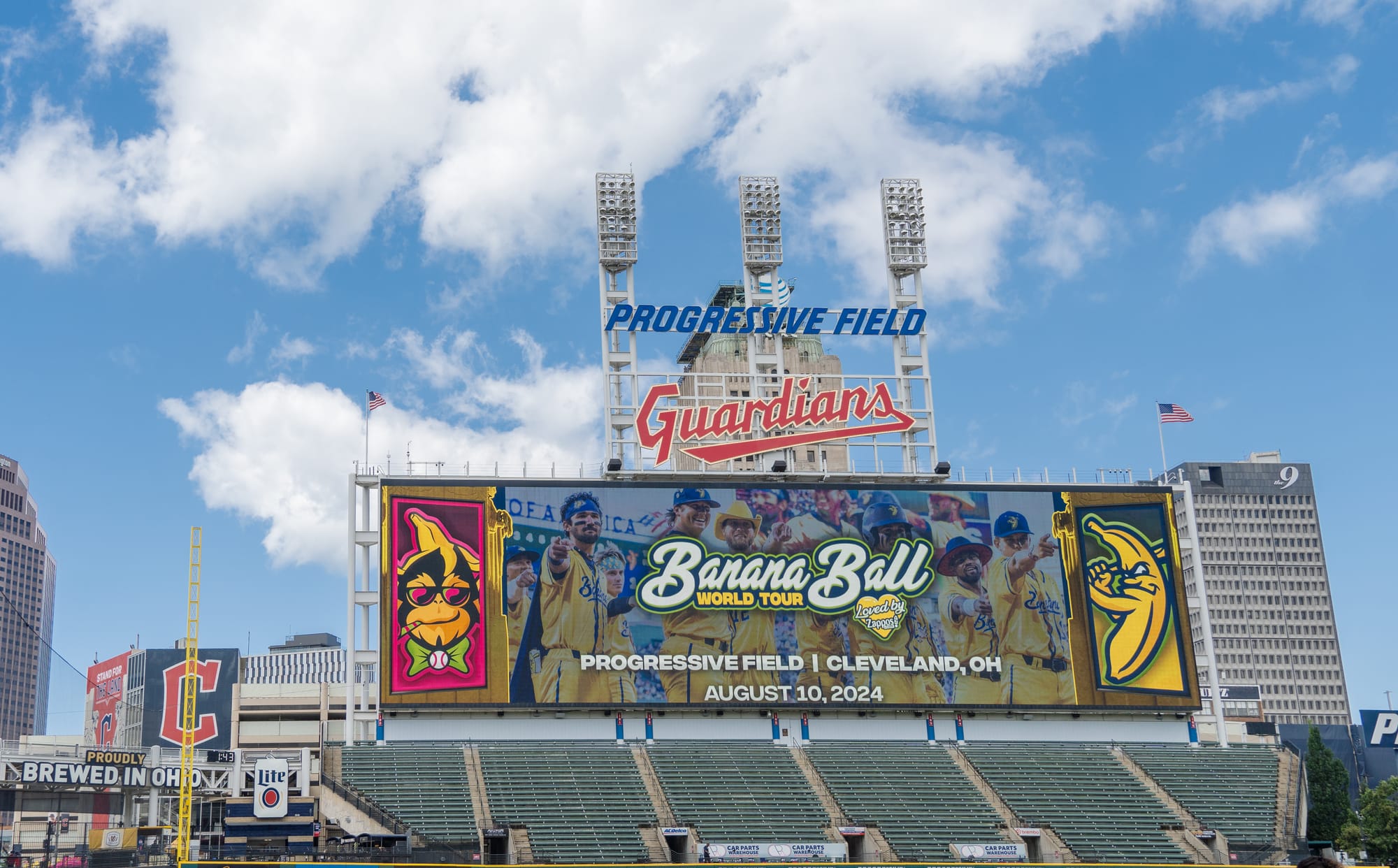 The Savannah Bananas Bring High-Energy Fun to a Sold-Out Crowd in Cleveland, OH