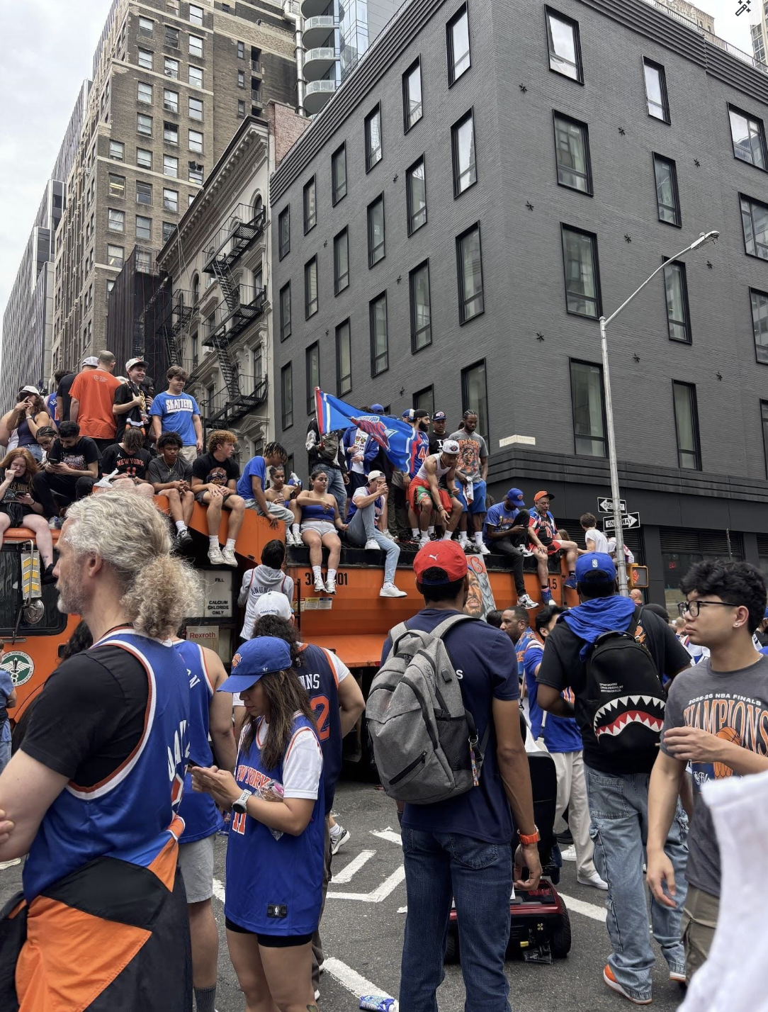 The Day New York Turned Orange and Blue