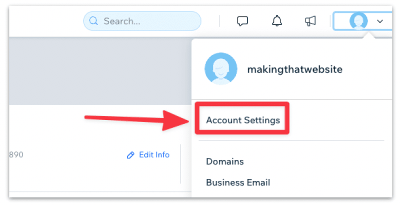 Head to Account Settings
