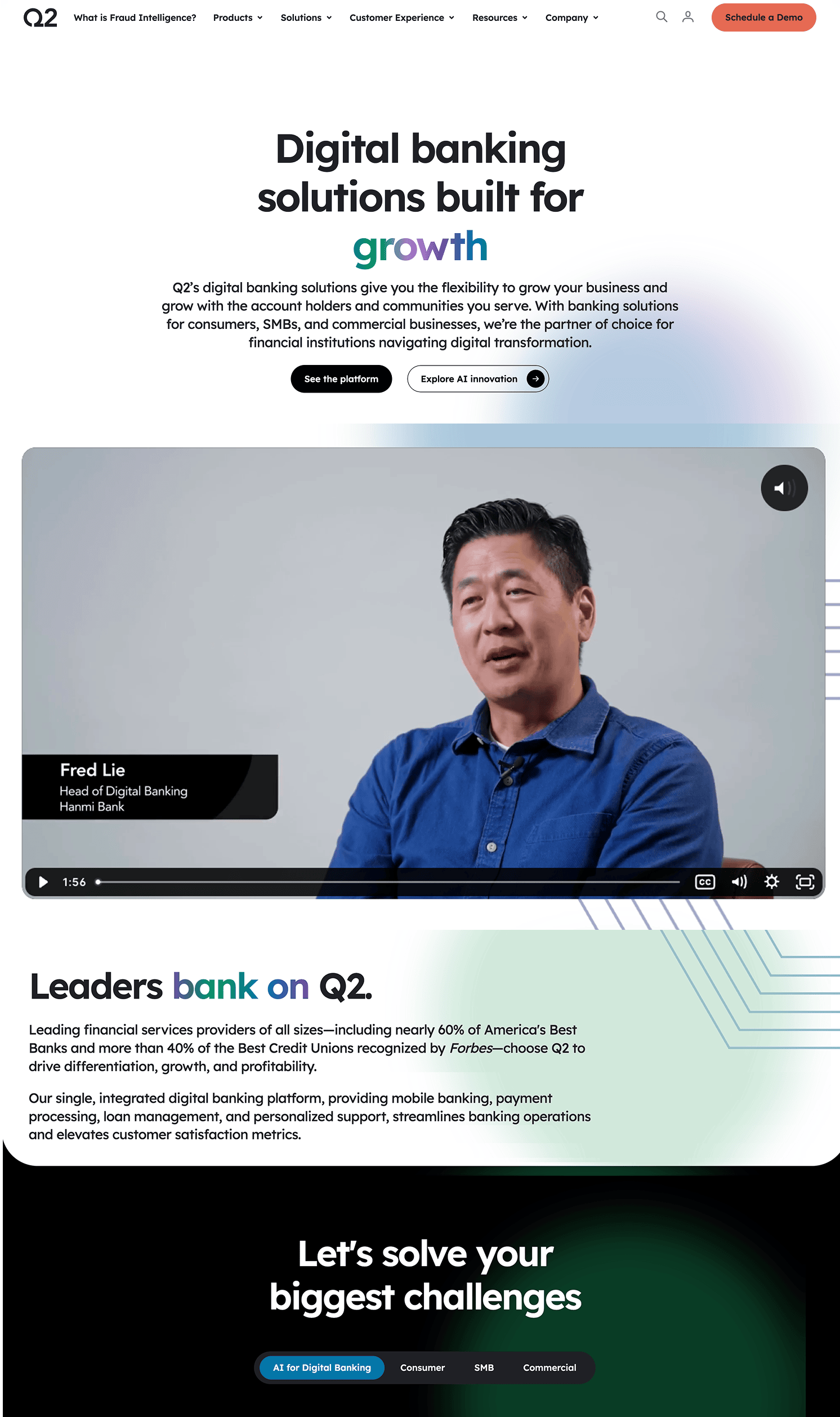 Q2 home page