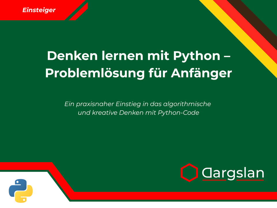 Buchrezension: Denken lernen mit Python – Problemlösung für Anfänger