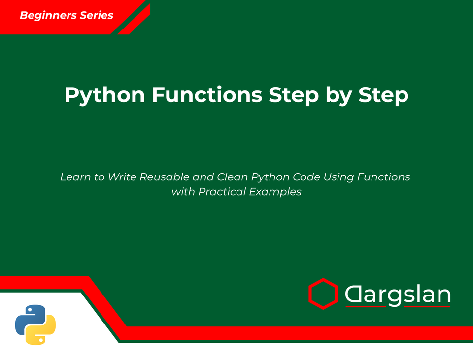 Book Review: Python Functions Step by Step