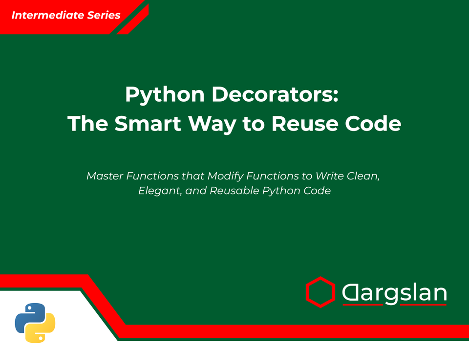 Book Review: Python Decorators: The Smart Way to Reuse Code