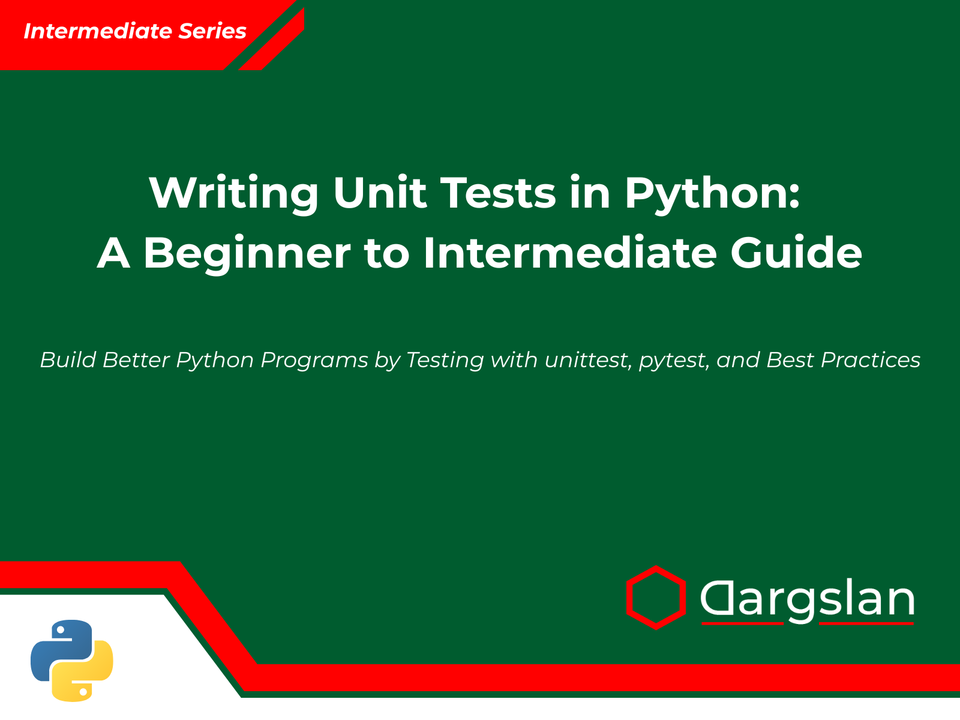 Book Review: Writing Unit Tests in Python: A Beginner to Intermediate Guide