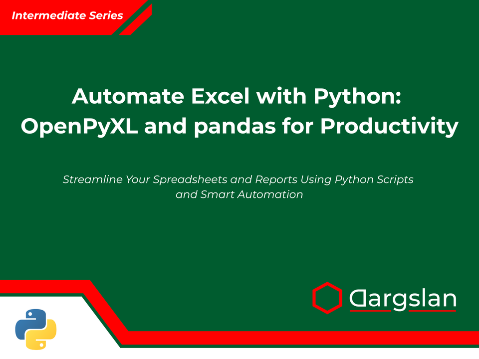Book Review: Automate Excel with Python: OpenPyXL and pandas for Productivity