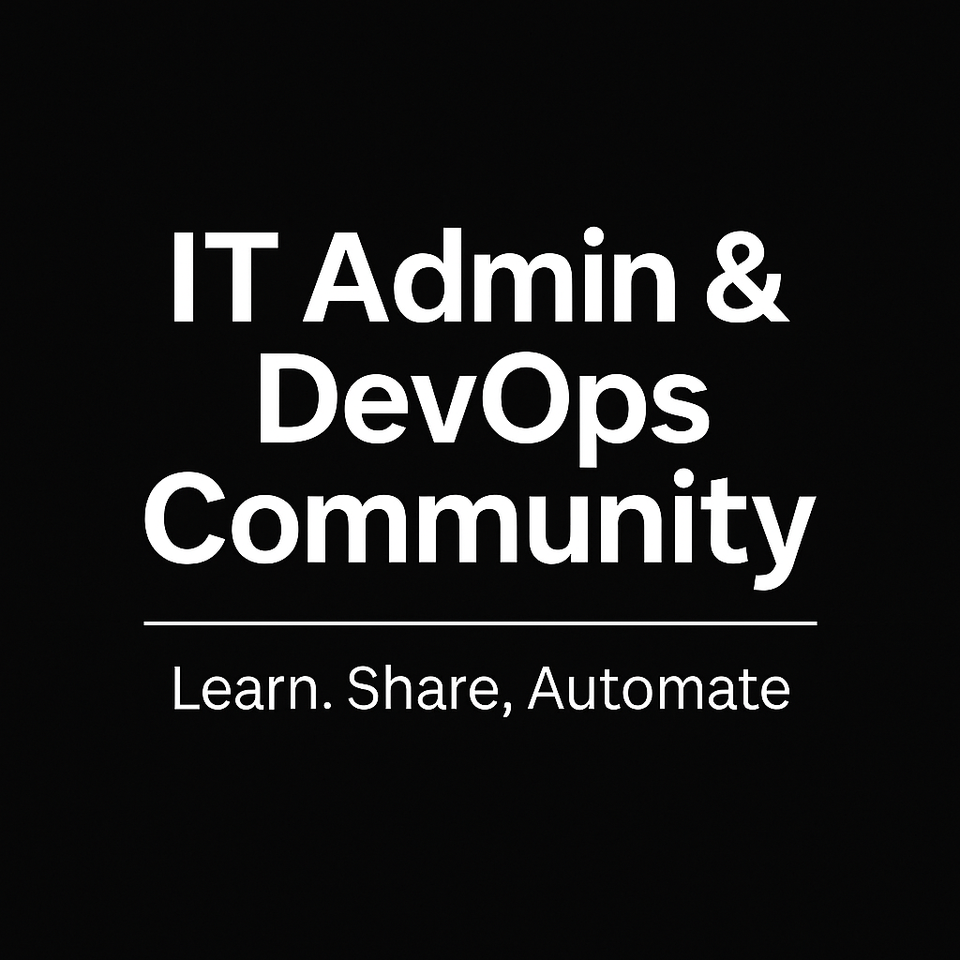 We’ve Launched the IT Admin & DevOps Community