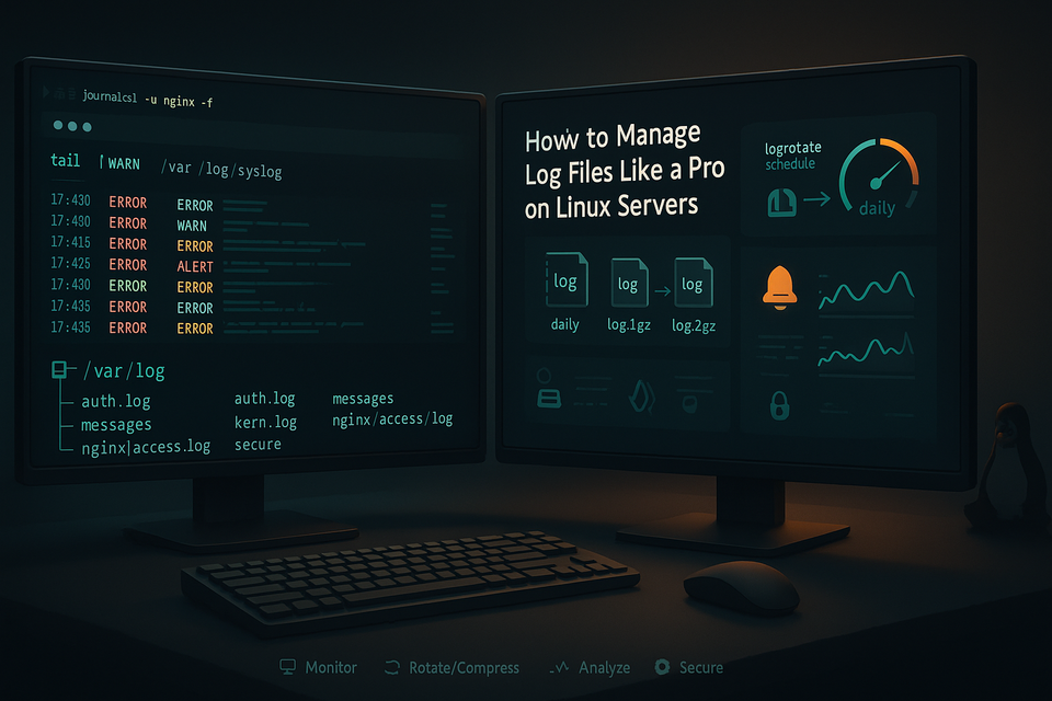 How to Manage Log Files Like a Pro on Linux Servers