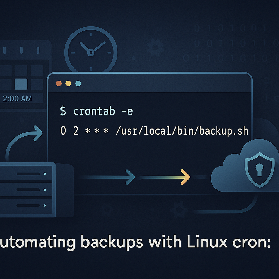 Automating Backups with Cron Jobs in Linux