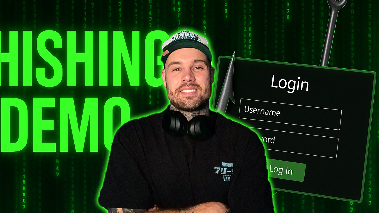 Phishing demo (video)