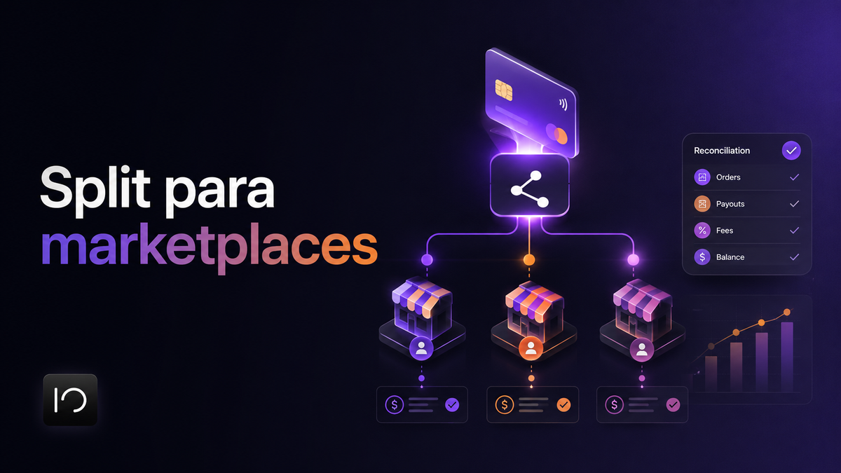 Split de pagamento: como marketplaces e plataformas dividem valores sem perder conciliação