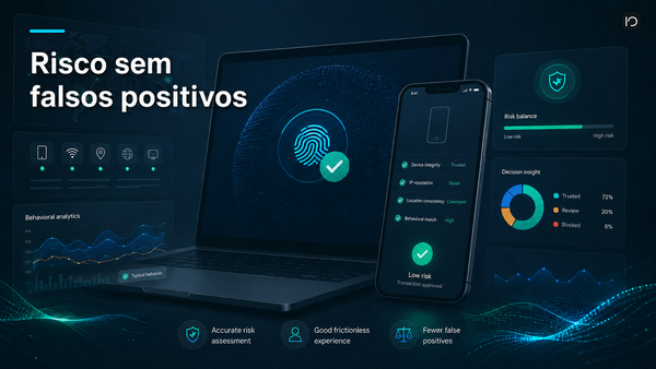 Device fingerprint em pagamentos: como reconhecer contexto de risco sem bloquear bons clientes