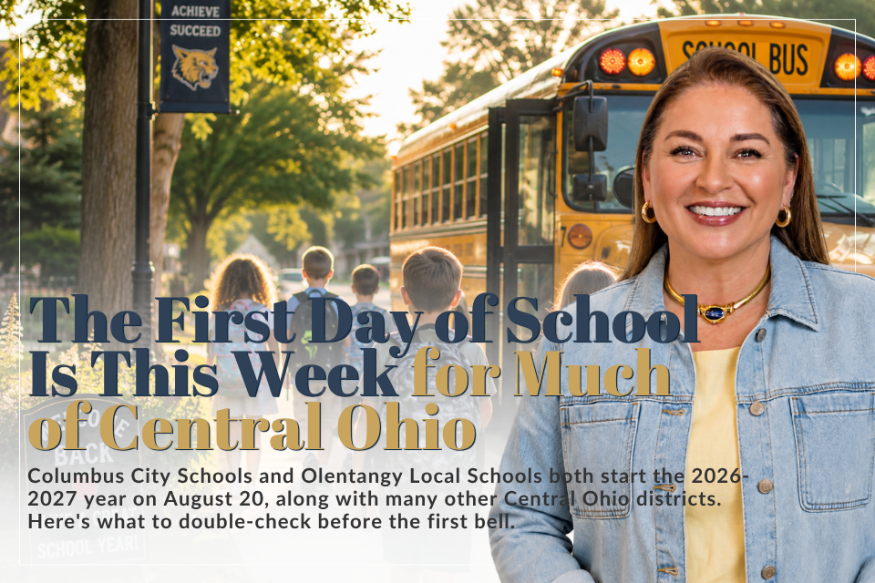 The First Day of School Is This Week for Much of Central Ohio