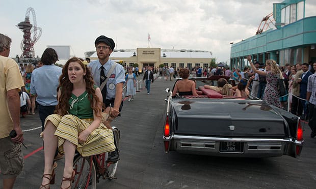Secret Cinema Presents Back to the Future. Photograph: Al Overdrive