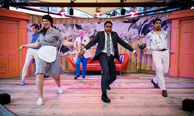 The Game of Love and Chance, Arcola Outside, stage review: ‘A riotously good show’